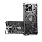 Protective Apple iPhone Back Cover - Luxury Auspicious Cloud Series Design Metal Case For iPhone - Style 6