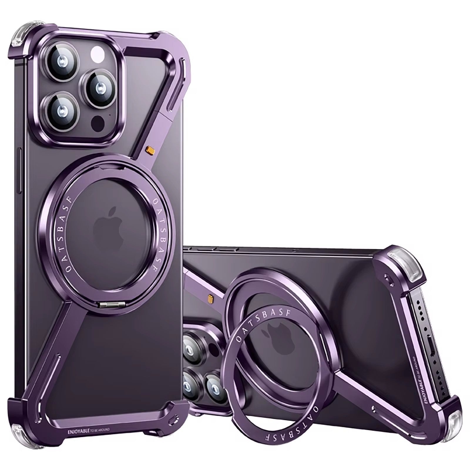 Luxury Z Shape Metal Case For iPhone