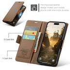 Protective Apple iPhone Back Cover - Professional Flip Wallet Case For iPhone - Style 16