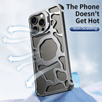 Protective Apple iPhone Back Cover - Luxury Auspicious Cloud Series Design Metal Case For iPhone - Style 26
