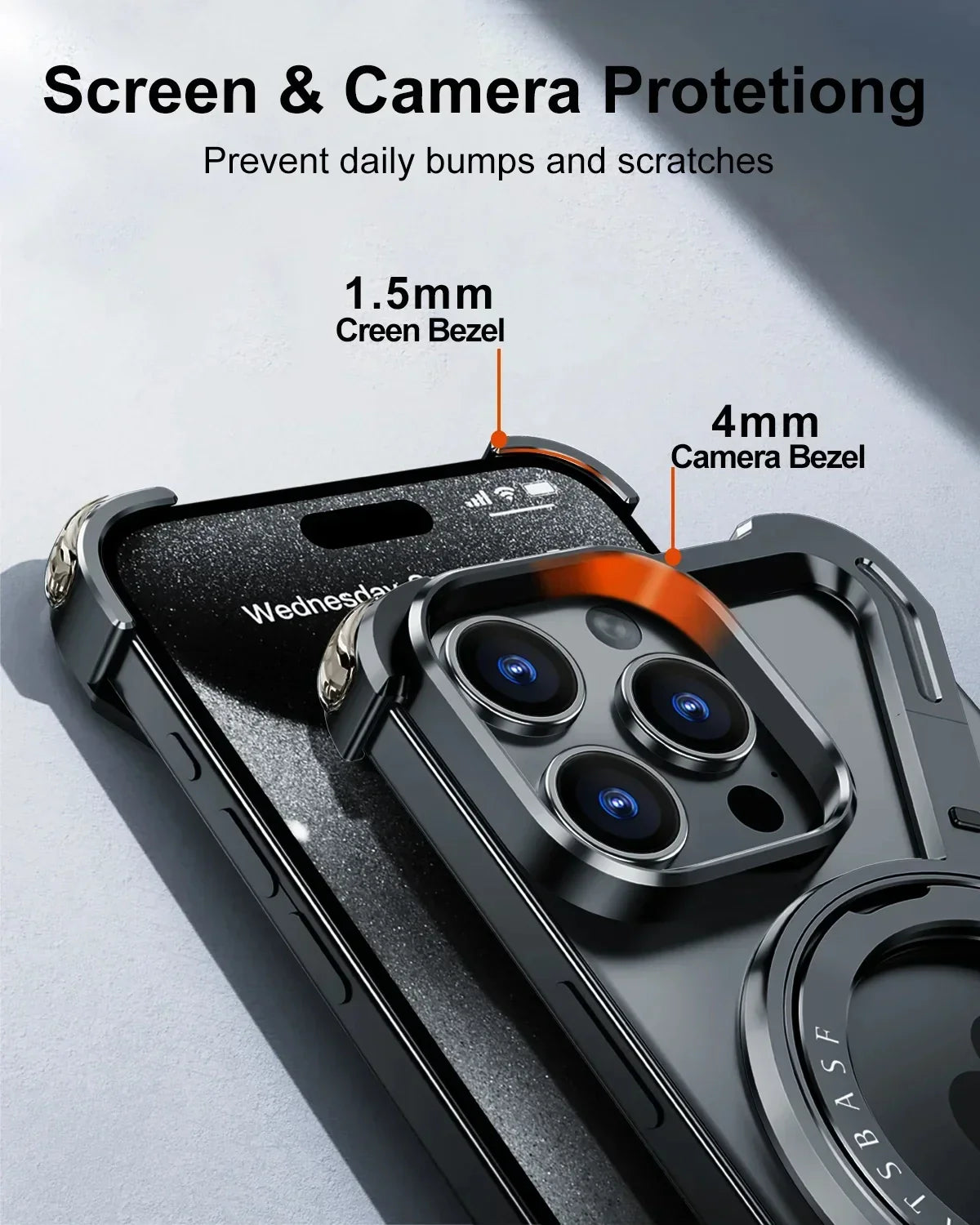Luxury Z Shape Metal Case For iPhone