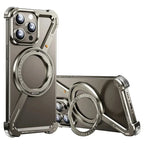 Protective Apple iPhone Back Cover - Luxury Z Shape Metal Case For iPhone - Style 55