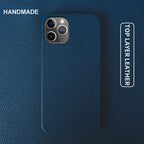 Luxury Real Leather Phone Case with MagSafe (Lychee Pattern) Mobile Case by CoverMeUp - Style 2