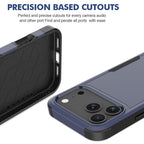 Protective Apple iPhone Back Cover - Strong PC+TPU Case For iPhone - Style 15