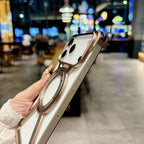 Protective Apple iPhone Back Cover - ZX Metal Case With 360 Rotating Stand For iPhone - Style 31