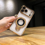 Protective Apple iPhone Back Cover - Colnel Transparent MagSafe Case For iPhone - Style 19