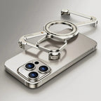 Protective Apple iPhone Back Cover - Luxury Z Shape Metal Case For iPhone - Style 43