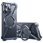 Protective Apple iPhone Back Cover - Luxury Z Shape Metal Case For iPhone - Style 56