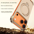 Protective Apple iPhone Back Cover - Minimilistic Leather Case For iPhone - Style 11