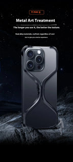 Protective Apple iPhone Back Cover - New X-Max Metal Case for iPhone - Style 10