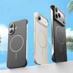 Protective Apple iPhone Back Cover - Hard PC PU Leather Case For iPhone - Style 7