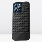 Protective Apple iPhone Back Cover - HBD Leather Fine Texture Cases for iPhone 15 series - Style 9