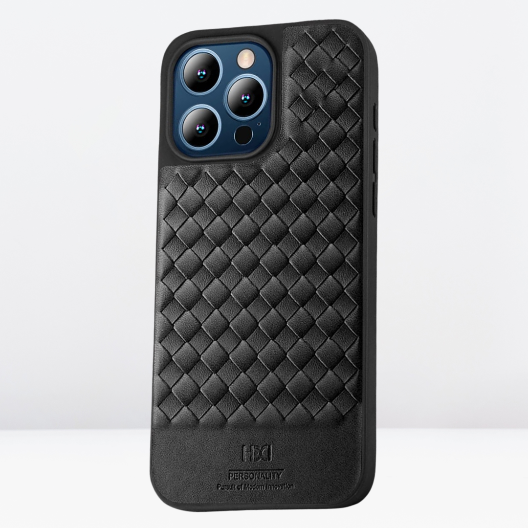 HBD Leather Fine Texture Cases for iPhone 15 series