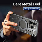 Protective Apple iPhone Back Cover - Luxury Auspicious Cloud Series Design Metal Case For iPhone - Style 25