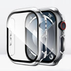 Hard PC Protective Case with Tempered Glass Screen Protector iWatch Series 10 (42/46 MM) Mobile Case by CoverMeUp