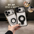Protective Apple iPhone Back Cover - Colnel Transparent MagSafe Case For iPhone - Style 20
