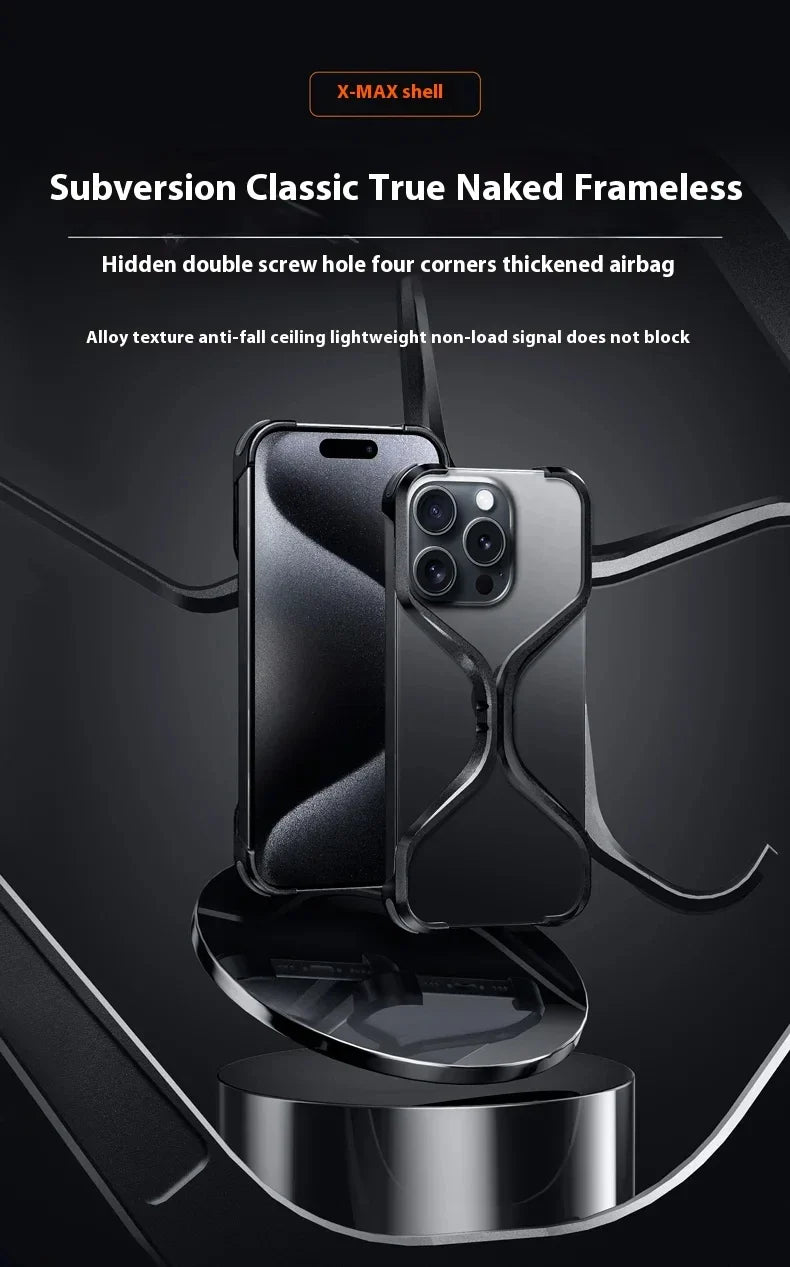 New X-Max Metal Case for iPhone
