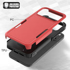 Protective Apple iPhone Back Cover - Strong PC+TPU Case For iPhone - Style 14