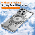 Protective Apple iPhone Back Cover - Melting Metal Case For iPhone - Style 8