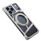Protective Apple iPhone Back Cover - Rotating Bracket Shell Luxury Design Case for iPhone - Style 5