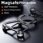Protective Apple iPhone Back Cover - Luxury Z Shape Metal Case For iPhone - Style 51