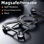 Protective Apple iPhone Back Cover - Luxury Z Shape Metal Case For iPhone - Style 51