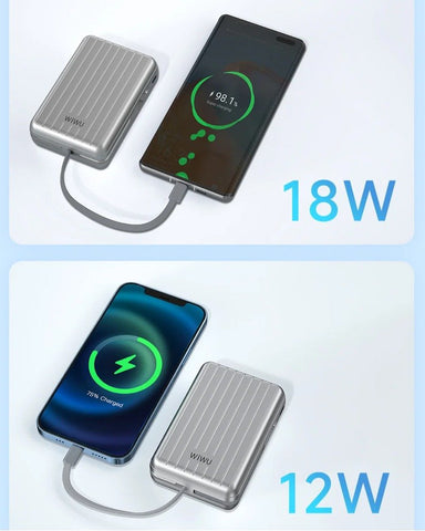Wiwu Swift Charge 10000 mAh Magnetic Power Bank