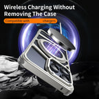 Protective Apple iPhone Back Cover - Rotating Bracket Shell Luxury Design Case for iPhone - Style 27