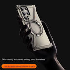 Protective Apple iPhone Back Cover - Luxury Z Shape Metal Case For iPhone - Style 33