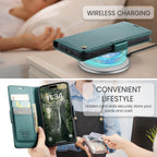 Protective Apple iPhone Back Cover - Professional Flip Wallet Case For iPhone - Style 15