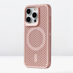 Protective Apple iPhone Back Cover - Heat Mesh Magnetic MagSafe Case for iPhone 15 Series - Style 3