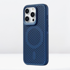 Protective Apple iPhone Back Cover - Heat Mesh Magnetic MagSafe Case for iPhone 15 Series - Style 4