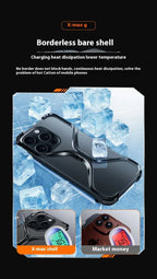 Protective Apple iPhone Back Cover - New X-Max Metal Case for iPhone - Style 13