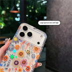 Protective Apple iPhone Back Cover - FlowerArt Case For iPhone - Style 15