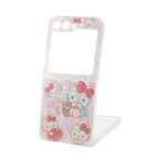 Hello Kitty Cartoon Holographic Case for Samsung Galaxy Z Flip 5 Mobile Case by CoverMeUp - Style 3