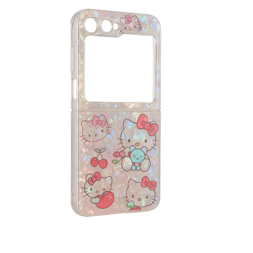Hello Kitty Cartoon Holographic Case for Samsung Galaxy Z Flip 5