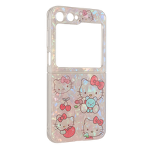 Hello Kitty Cartoon Holographic Case for Samsung Galaxy Z Flip 5