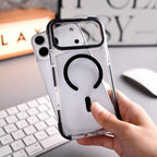 Protective Apple iPhone Back Cover - ColorBorder Transparent Case For iPhone - Style 13
