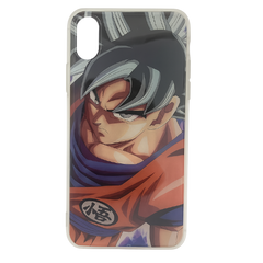 Holographic Anime Slim Case for iPhone X/XS – Transparent TPU Finish