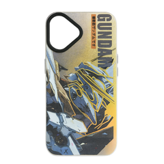 Holographic Gundam Anime iPhone Case – Durable TPU Mecha Cover