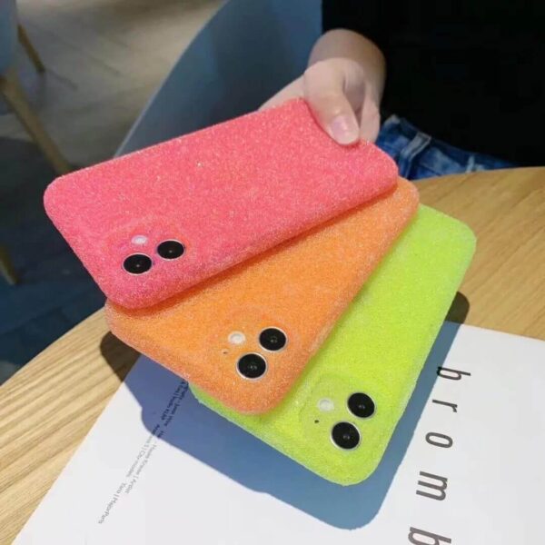 Neon Luxury Bling Glitter Soft Case Mobile Case by CoverMeUp - Style 2