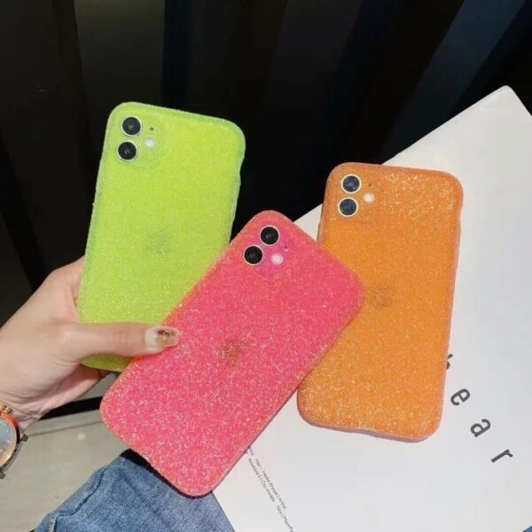 Neon Luxury Bling Glitter Soft Case Mobile Case by CoverMeUp - Style 3