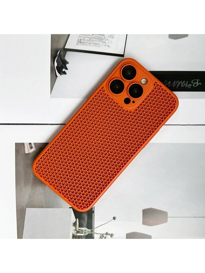 Efficient Heat dissipation PC Case with glass Protection for iPhone