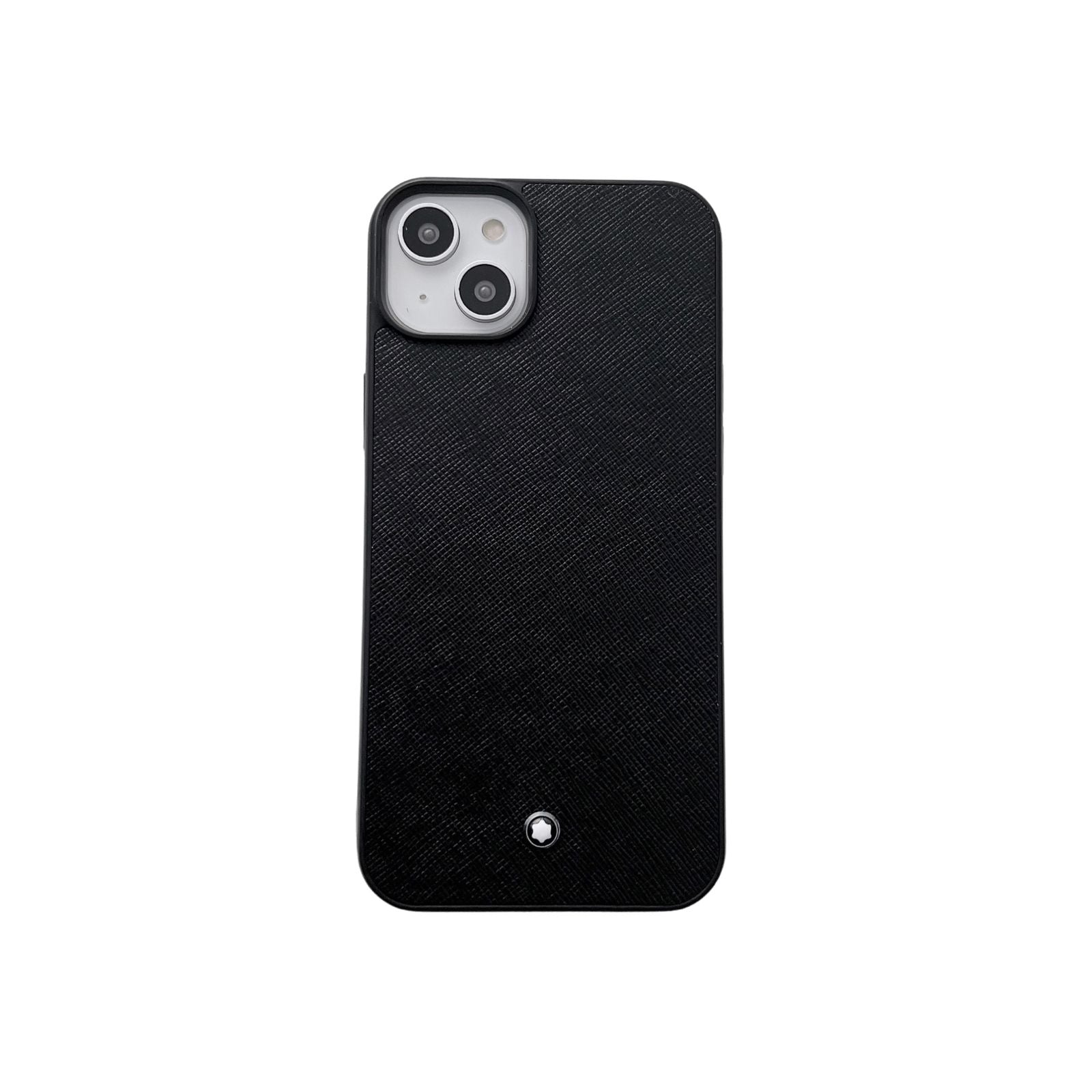 MB Luxury PU Leather Rugged  Pattern Case for iPhone 15 Pro