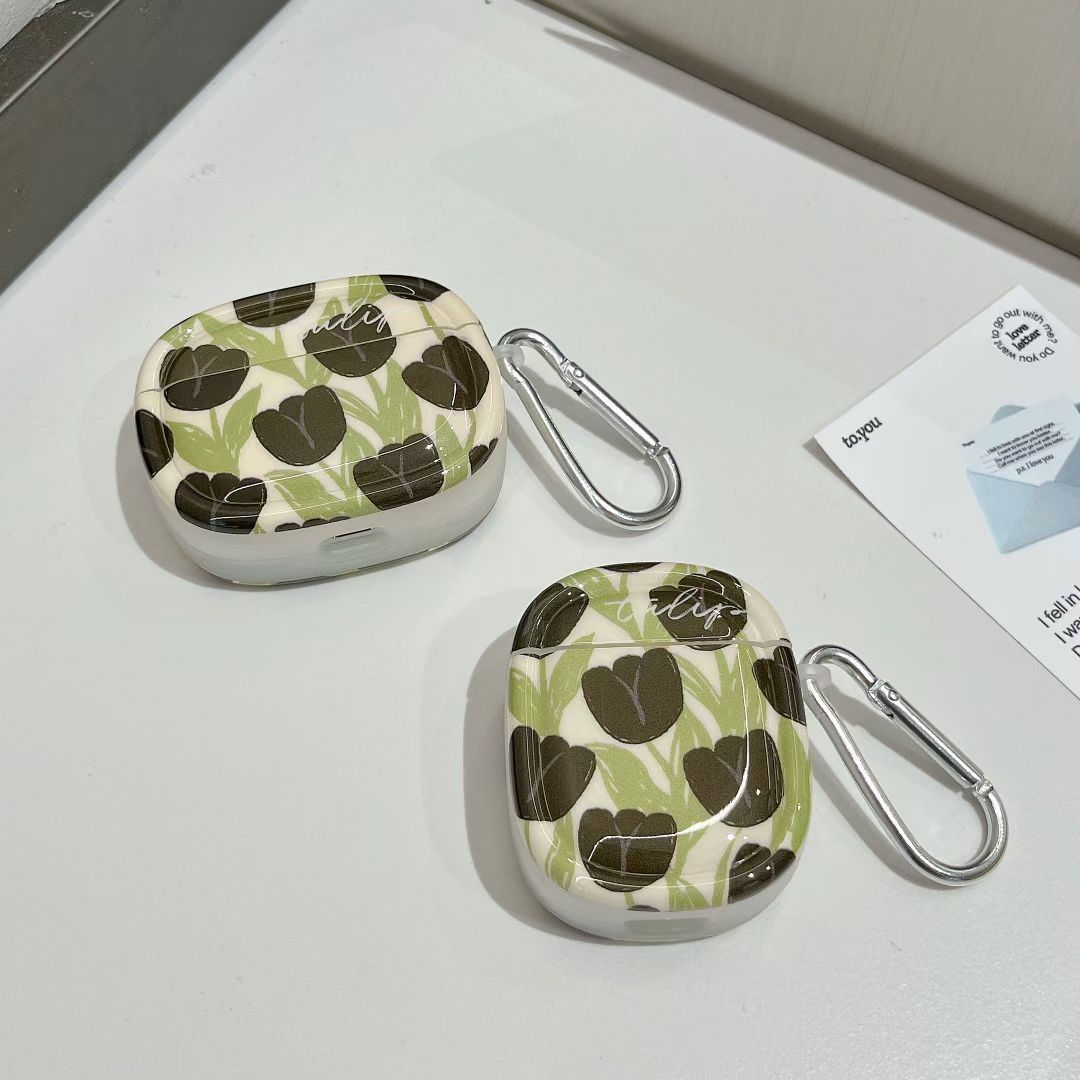 Designer Tulip Flowers AirPods Protective Case for Airpods  3