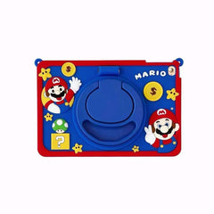 Cartoon Silicone Child Protective Cover for iPad 9.7 with Adjustable Stand Cover, Cute Cartoon Design Shockproof Silicone Case