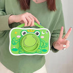 Cartoon Silicone Child Protective Cover for iPad 9.7 with Adjustable Stand Cover, Cute Cartoon Design Shockproof Silicone Case Mobile Case by CoverMeUp - Style 4