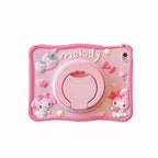 Cartoon Silicone Child Protective Cover for iPad 10.2 with Adjustable Stand Cover, Cute Cartoon Design Shockproof Silicone Case Mobile Case by CoverMeUp