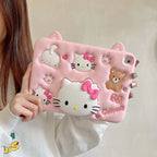 Cartoon Silicone Child Protective Cover for iPad 9.7 with Adjustable Stand Cover, Cute Cartoon Design Shockproof Silicone Case Mobile Case by CoverMeUp - Style 3