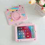 Cartoon Silicone Child Protective Cover for iPad 10.9(10th Gen) with Adjustable Stand Cover, Cute Cartoon Design Shockproof Silicone Case Mobile Case by CoverMeUp - Style 5